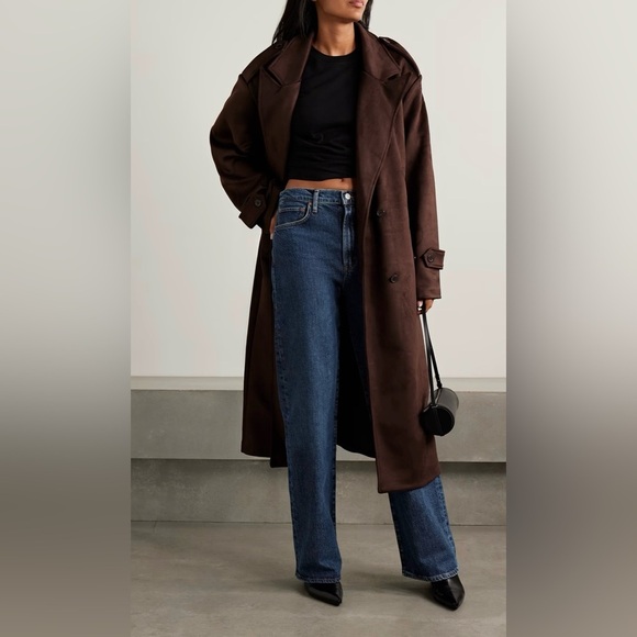 Agolde Dame High Rise Wide Leg Jeans - Picture 12 of 12